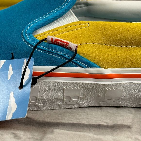Vans Homer Simpsons Slip-Ons Pro Mens Shoes Size 9.5 New w/ Tag Bart Colorblock main image 5